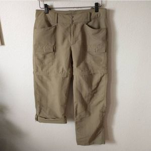 The North Face Women's Paramount Porter Convertible Pants in Olive Green | 8